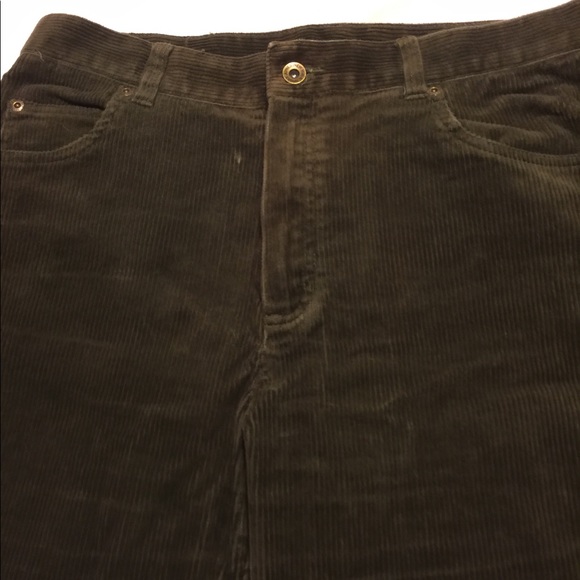 Woman Straight Leg Suede-like Corduroy Pants💫